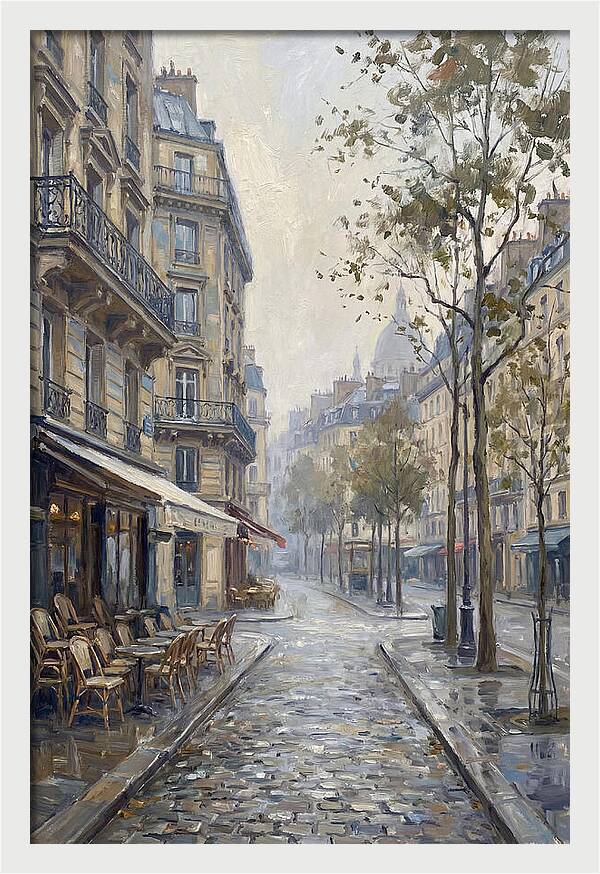 Charming Parisian Streetscape
