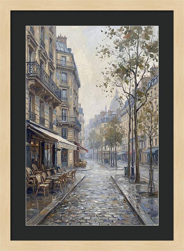 Charming Parisian Streetscape