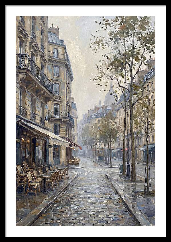Charming Parisian Streetscape