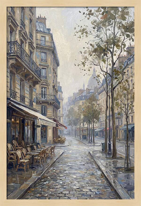 Charming Parisian Streetscape