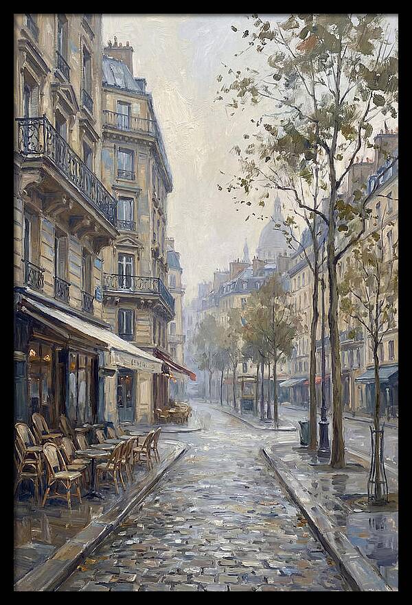 Charming Parisian Streetscape