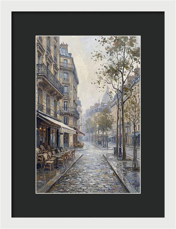 Charming Parisian Streetscape