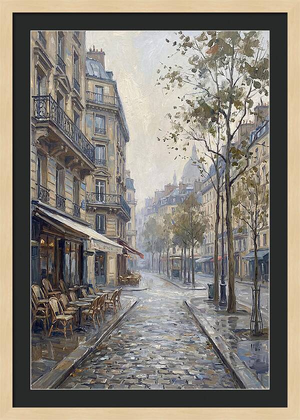Charming Parisian Streetscape