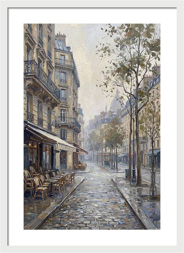 Charming Parisian Streetscape