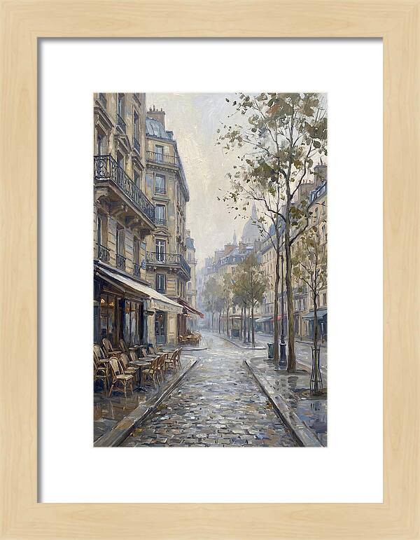 Charming Parisian Streetscape