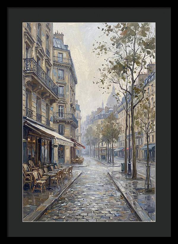 Charming Parisian Streetscape