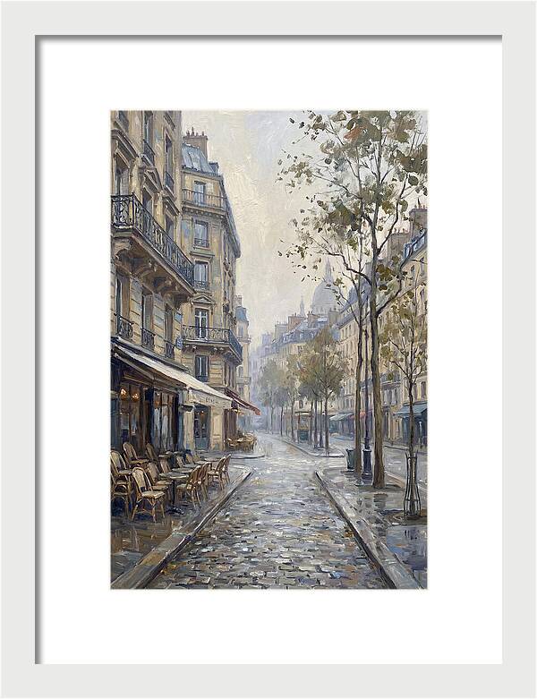 Charming Parisian Streetscape