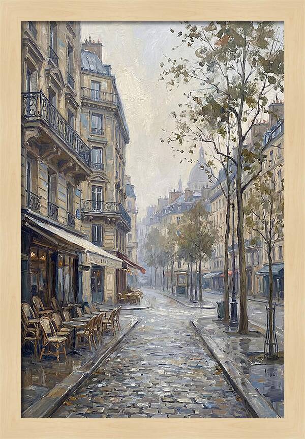 Charming Parisian Streetscape