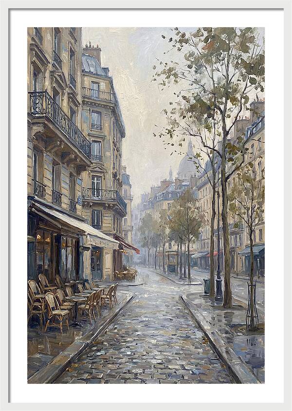 Charming Parisian Streetscape