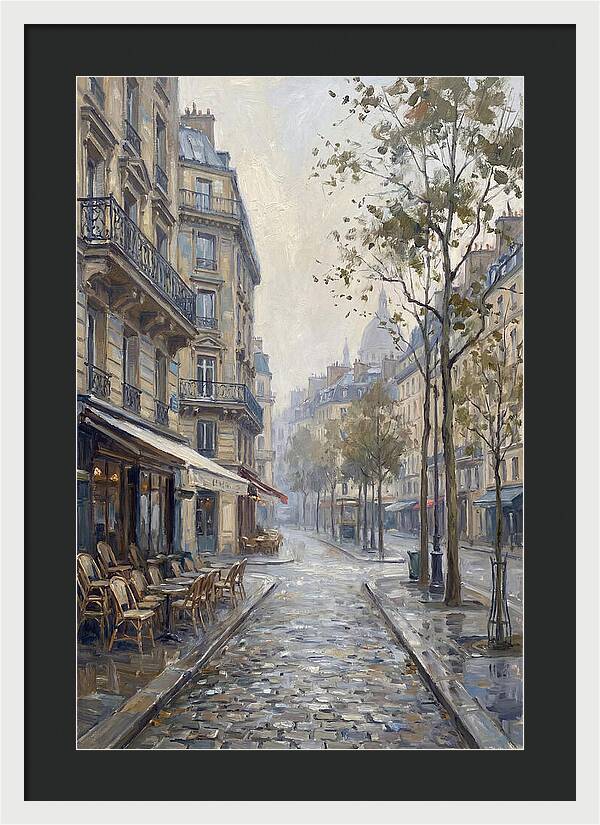 Charming Parisian Streetscape