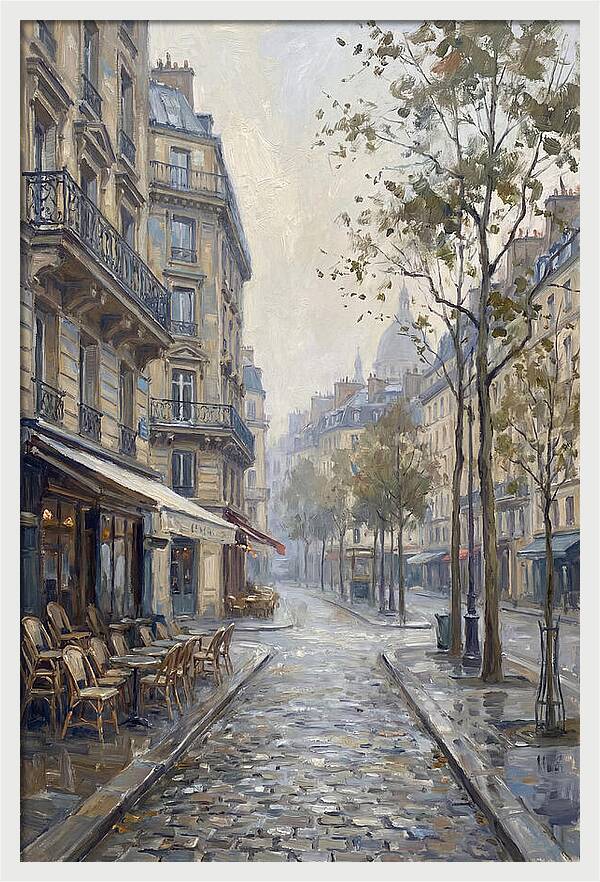 Charming Parisian Streetscape