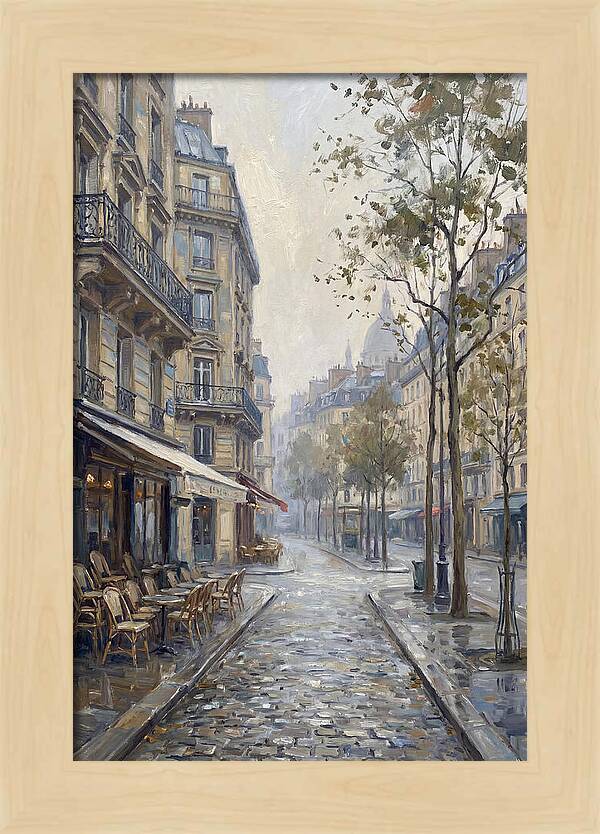 Charming Parisian Streetscape
