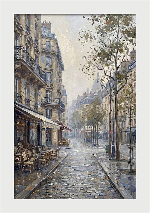 Charming Parisian Streetscape