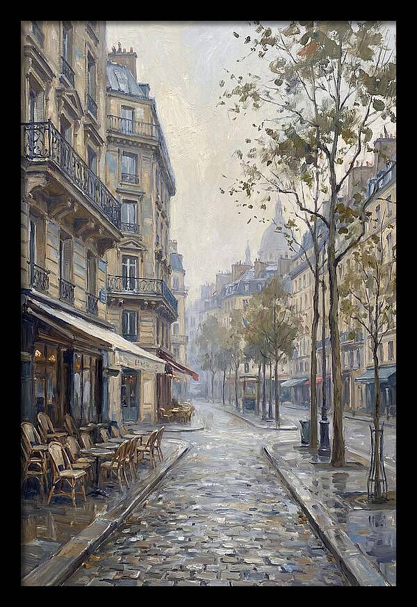 Charming Parisian Streetscape