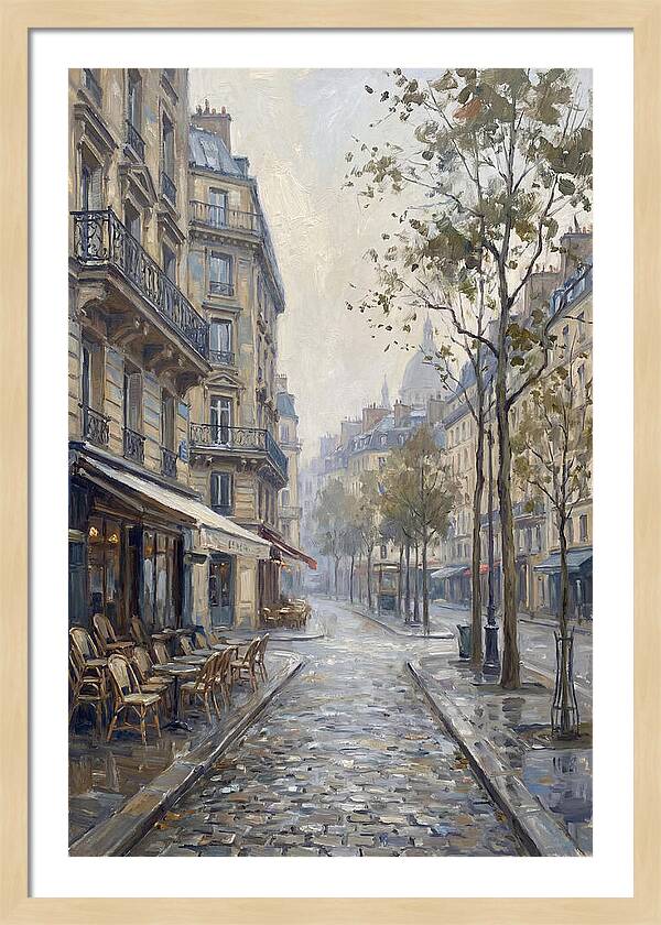 Charming Parisian Streetscape
