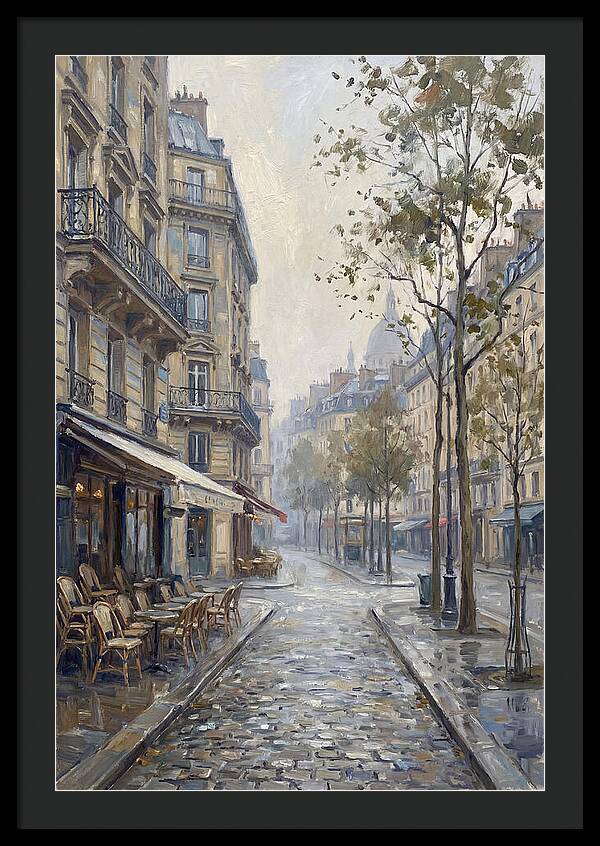 Charming Parisian Streetscape
