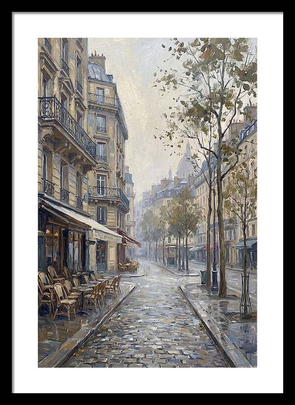 Charming Parisian Streetscape