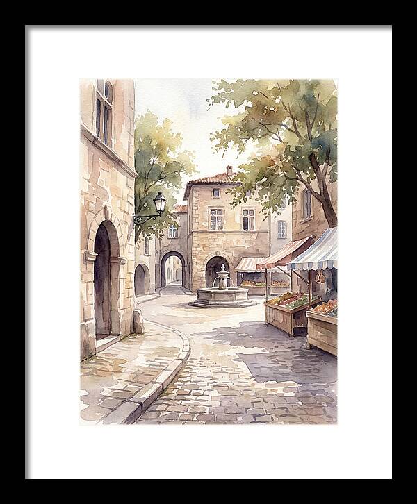Charming Plaza Landscape