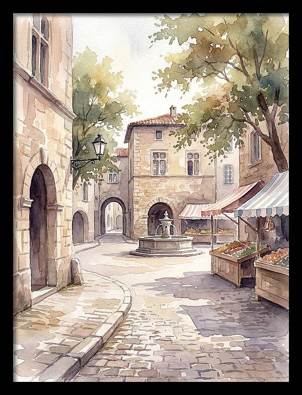 Charming Plaza Landscape