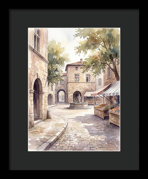 Charming Plaza Landscape