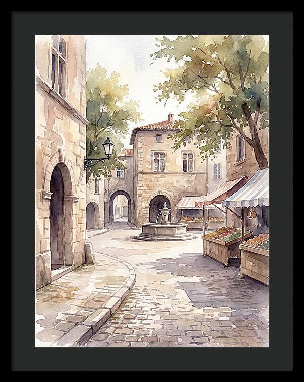 Charming Plaza Landscape