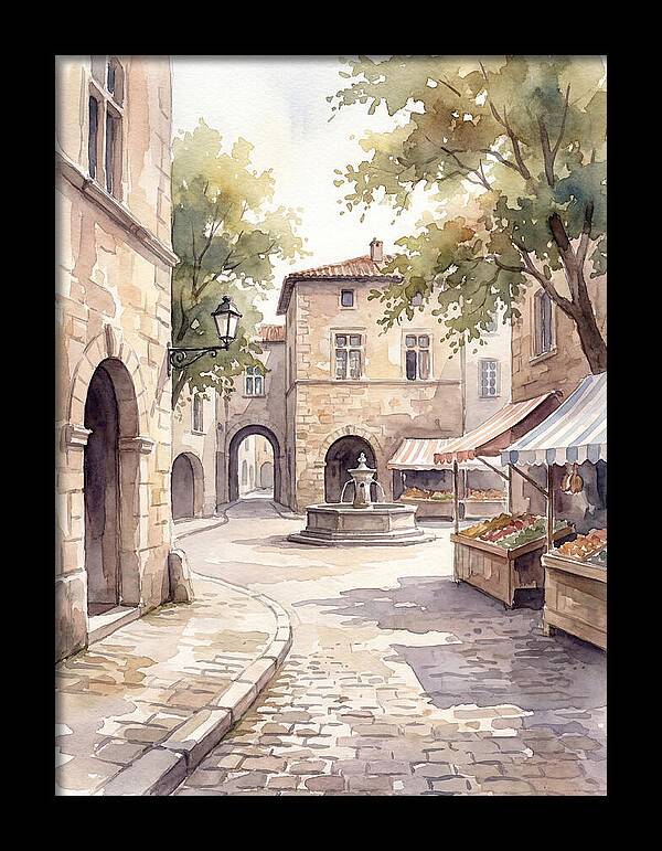 Charming Plaza Landscape