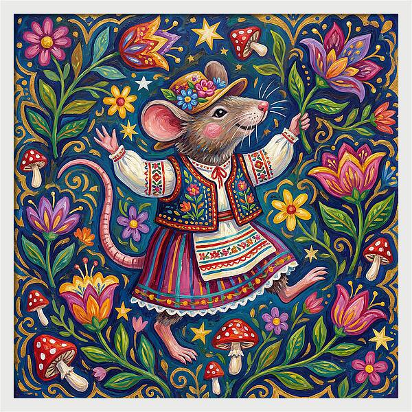 Charming Rat Folk Celebration