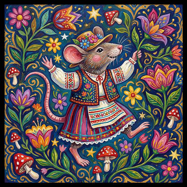 Charming Rat Folk Celebration