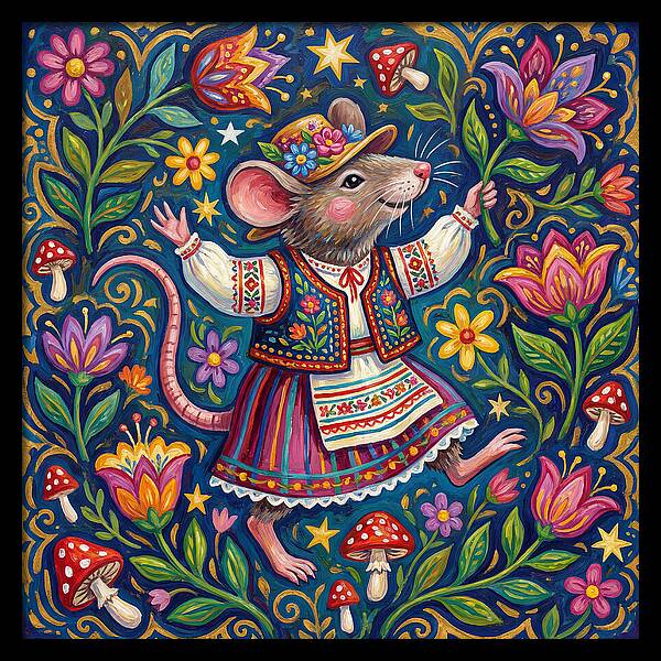 Charming Rat Folk Celebration