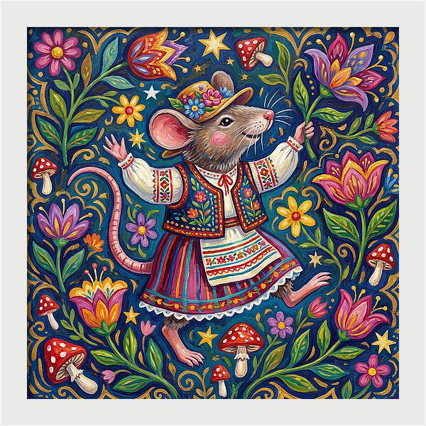 Charming Rat Folk Celebration