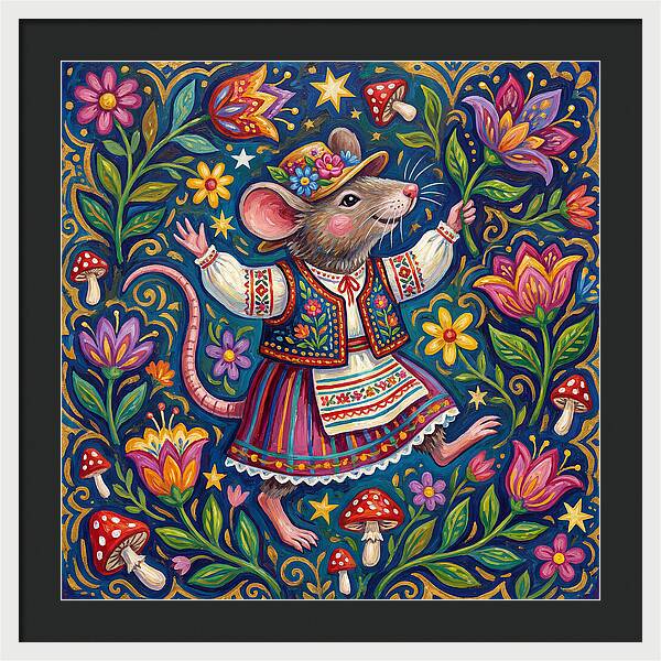 Charming Rat Folk Celebration