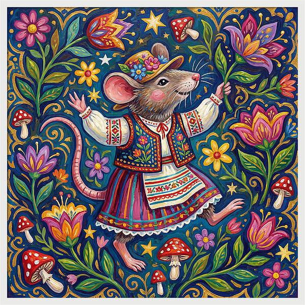 Charming Rat Folk Celebration
