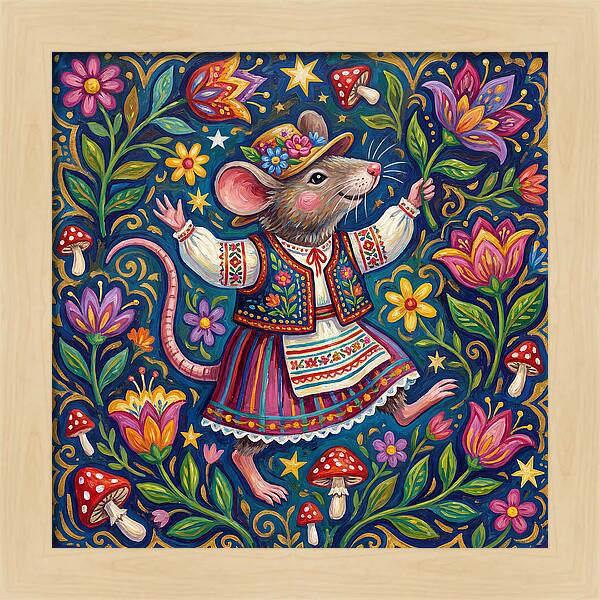 Charming Rat Folk Celebration