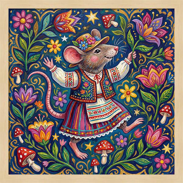 Charming Rat Folk Celebration