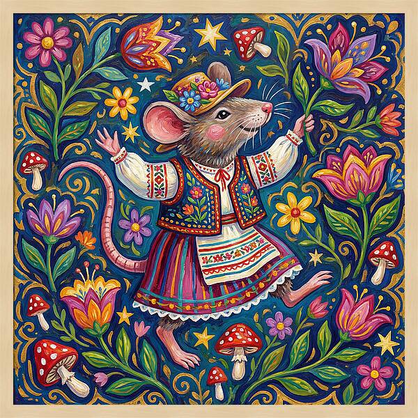 Charming Rat Folk Celebration