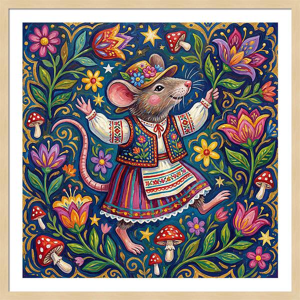 Charming Rat Folk Celebration