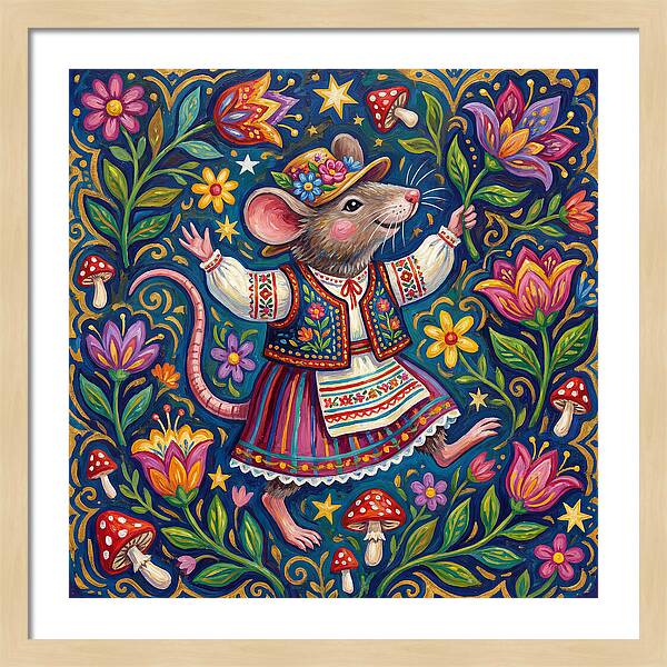Charming Rat Folk Celebration