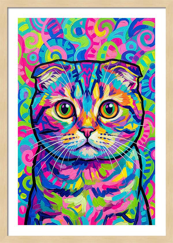 Charming Scottish Fold Cat