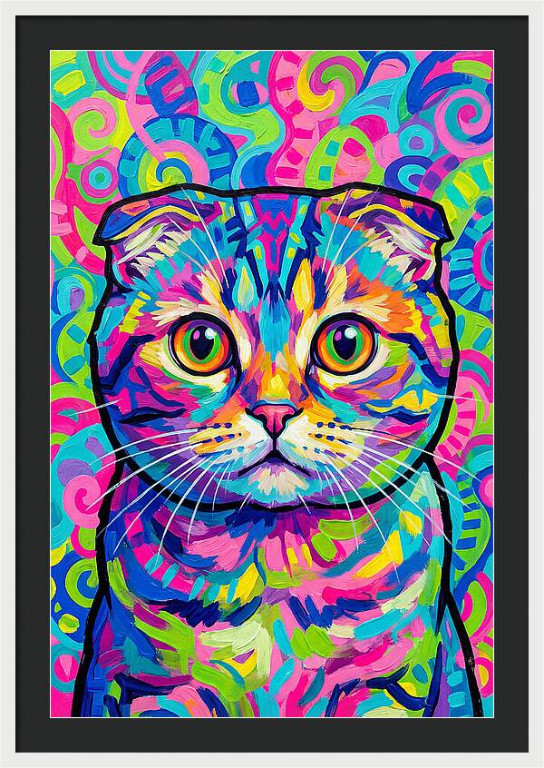 Charming Scottish Fold Cat