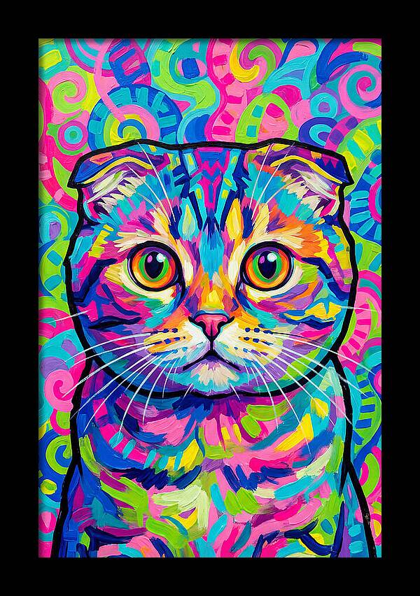 Charming Scottish Fold Cat
