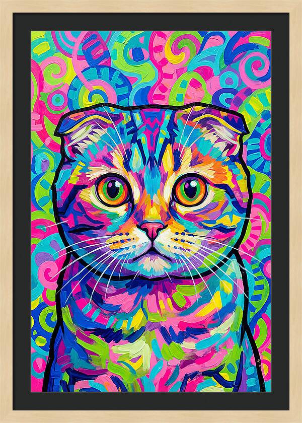 Charming Scottish Fold Cat