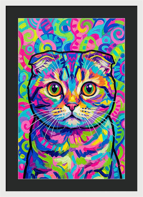 Charming Scottish Fold Cat