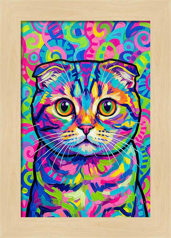 Charming Scottish Fold Cat