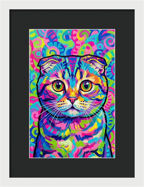 Charming Scottish Fold Cat