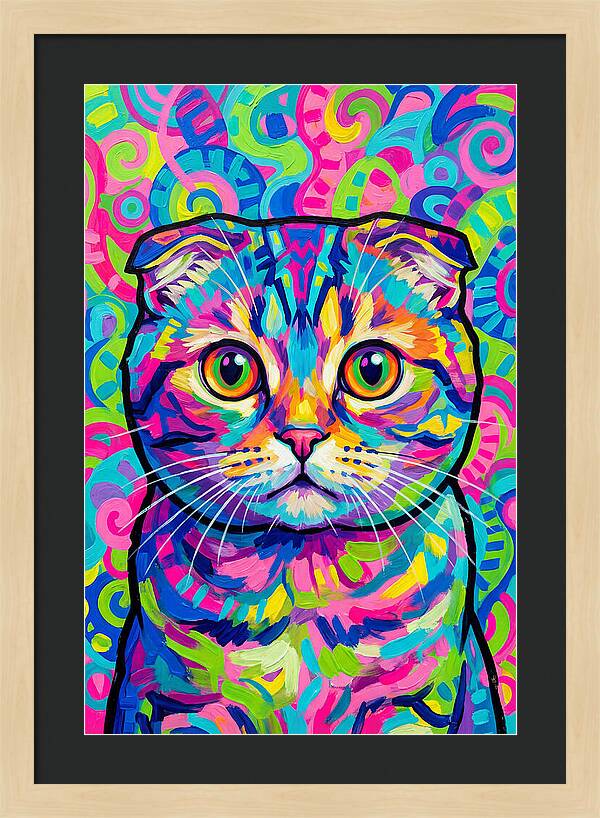 Charming Scottish Fold Cat