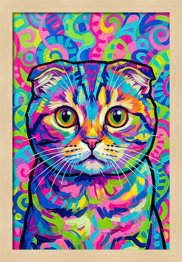Charming Scottish Fold Cat