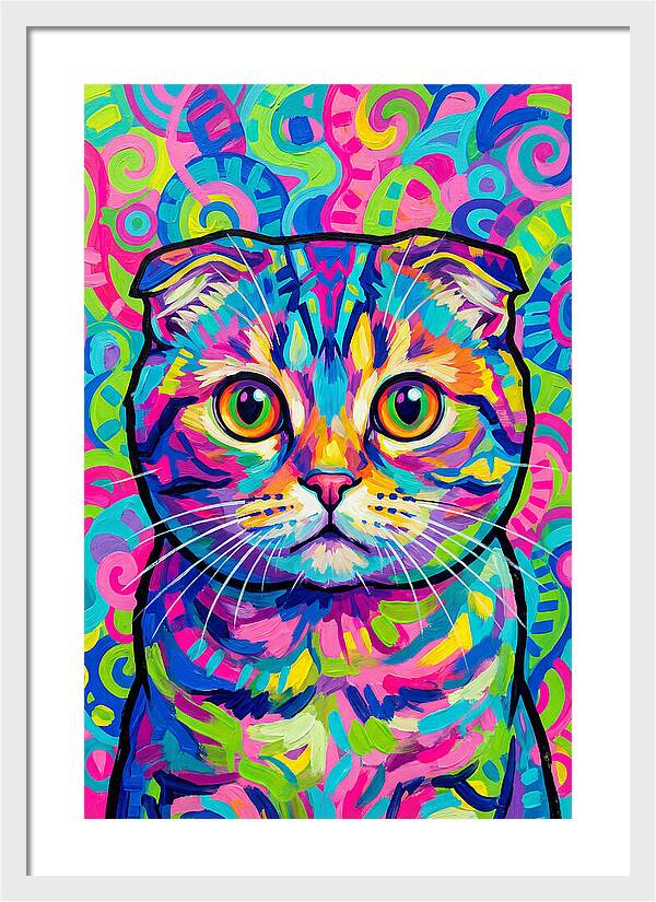 Charming Scottish Fold Cat