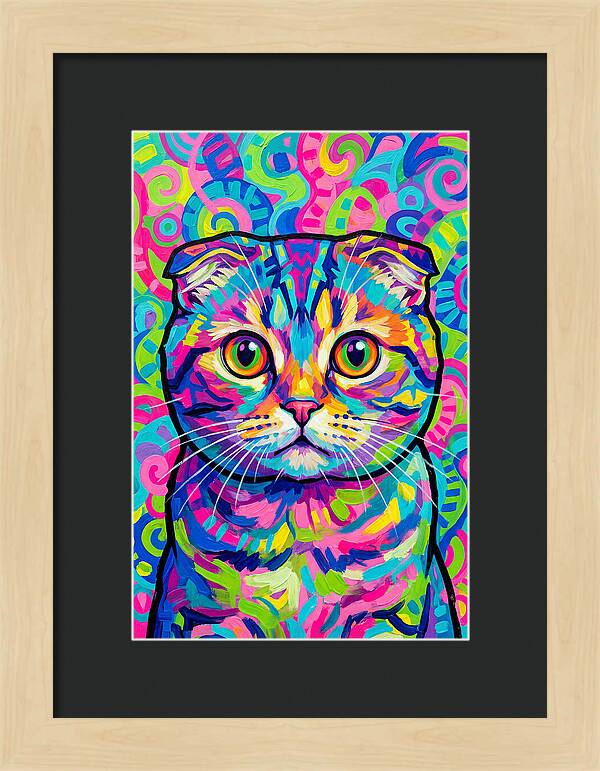 Charming Scottish Fold Cat