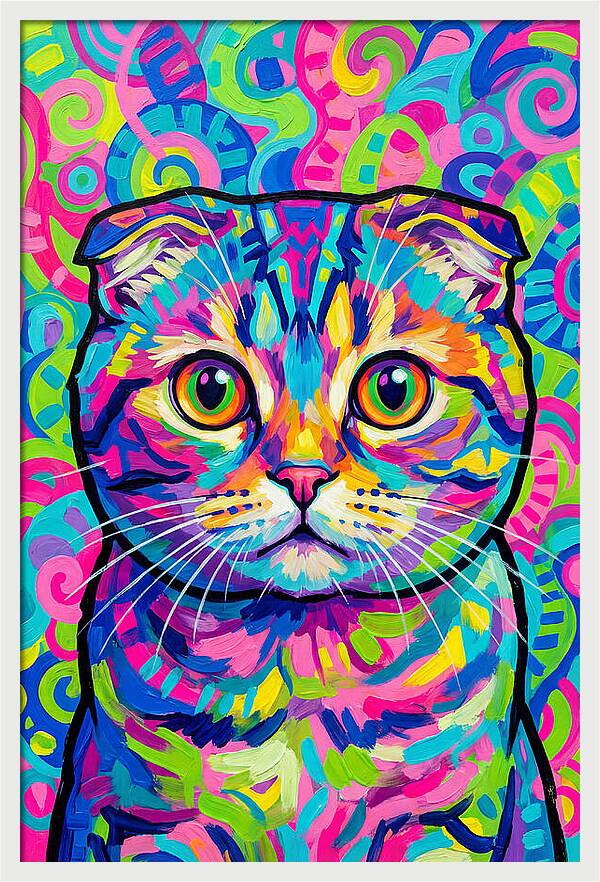 Charming Scottish Fold Cat