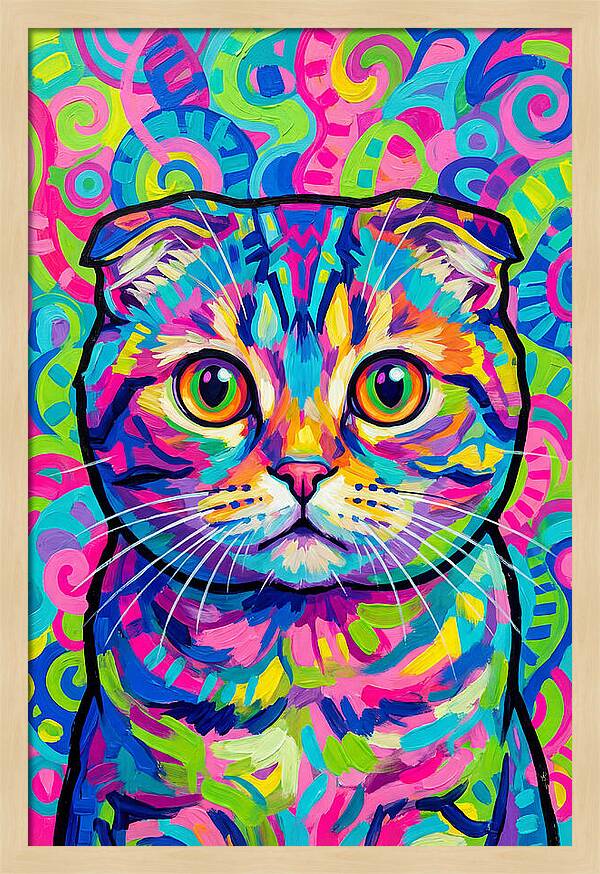 Charming Scottish Fold Cat